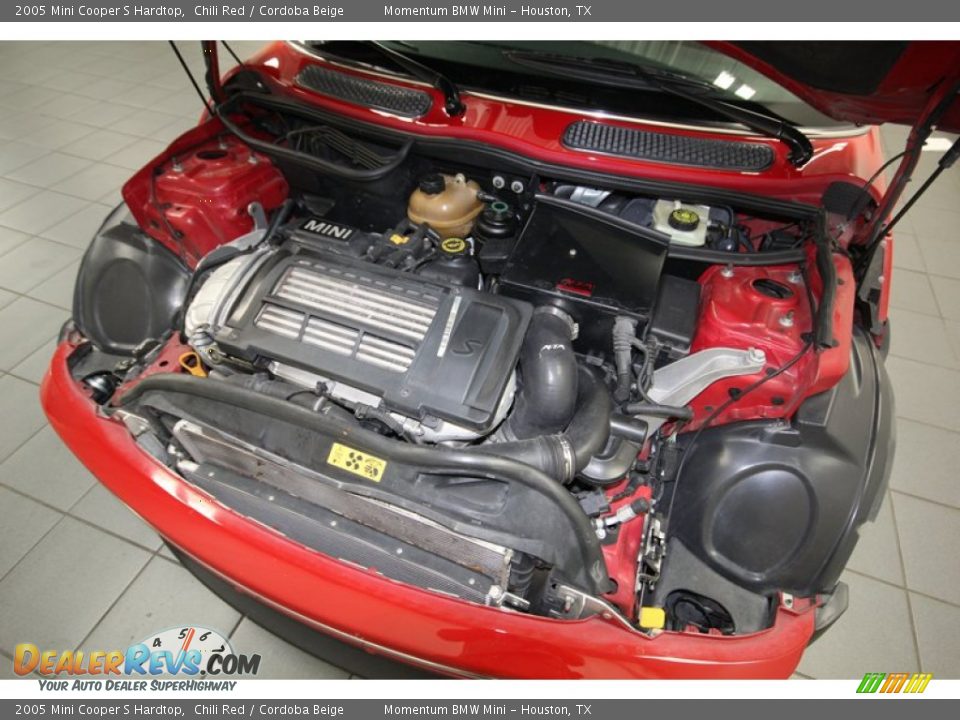 2005 Mini Cooper S Hardtop 1.6 Liter Supercharged SOHC 16-Valve 4 Cylinder Engine Photo #35