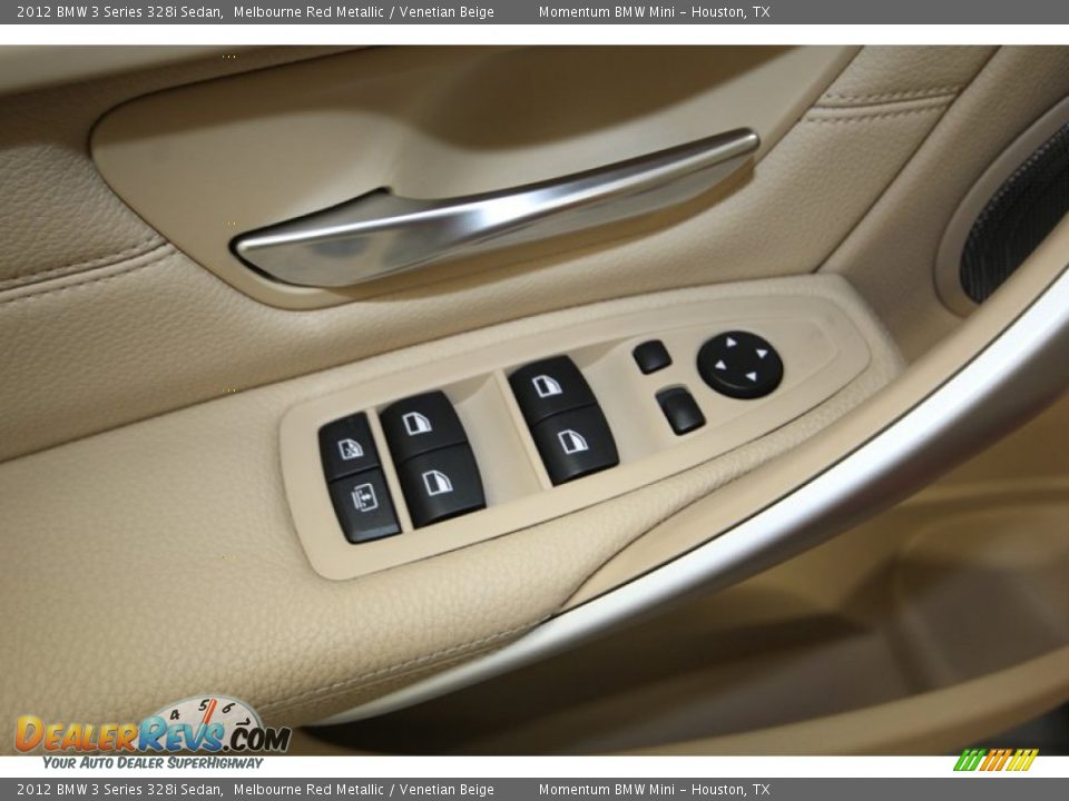 2012 BMW 3 Series 328i Sedan Melbourne Red Metallic / Venetian Beige Photo #15