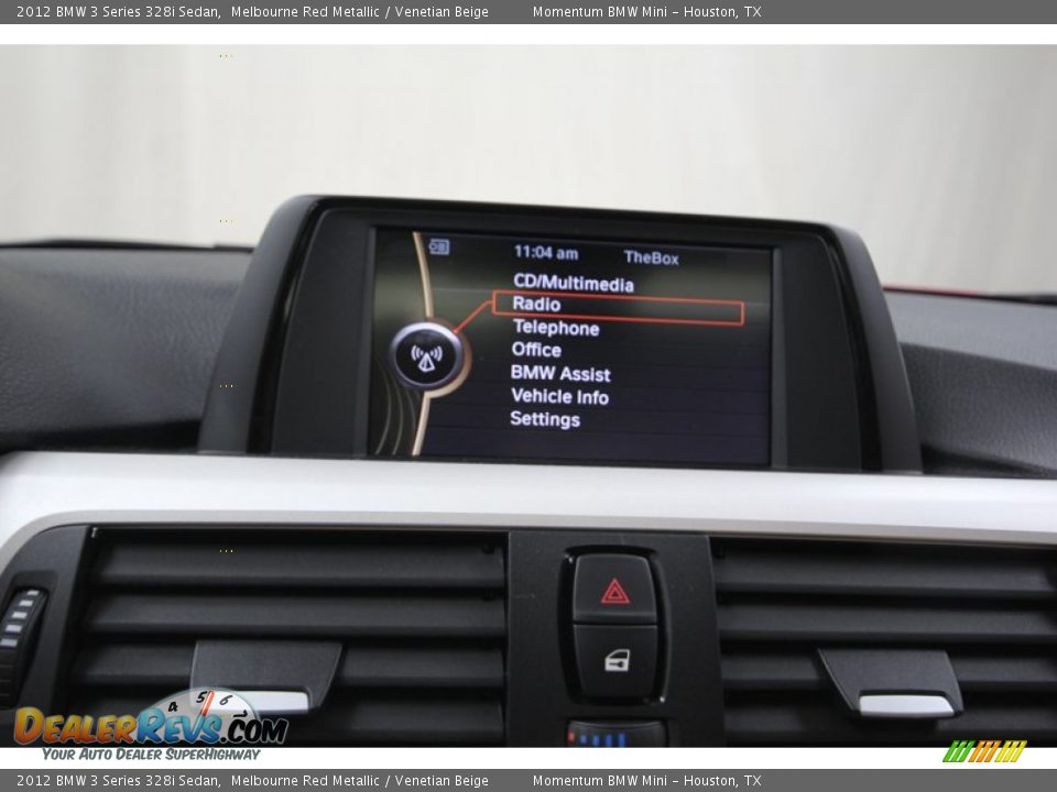 2012 BMW 3 Series 328i Sedan Melbourne Red Metallic / Venetian Beige Photo #21