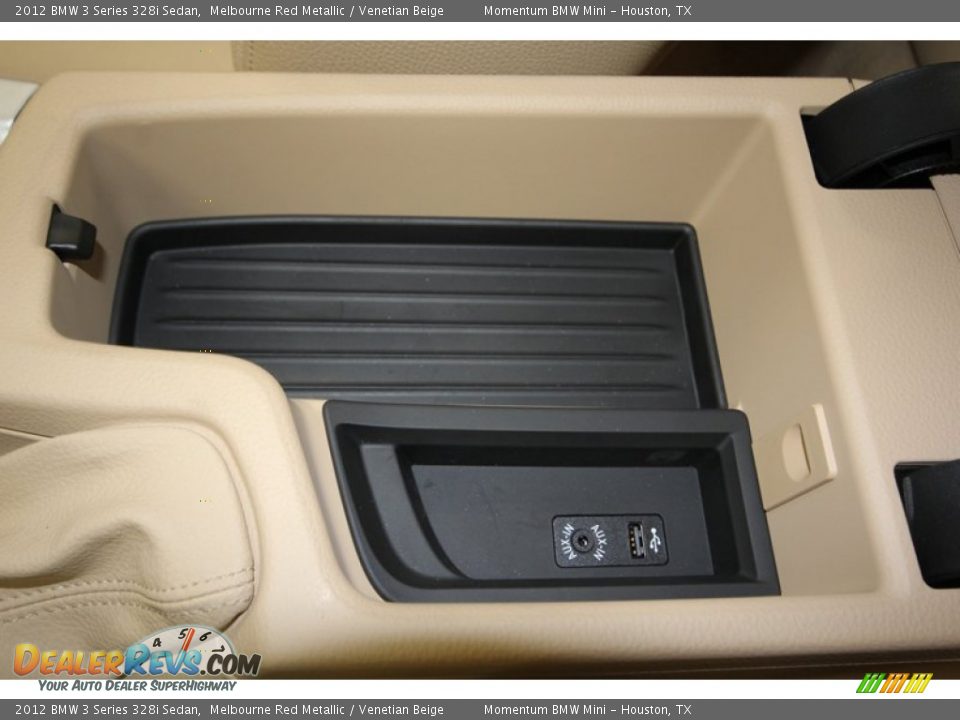 2012 BMW 3 Series 328i Sedan Melbourne Red Metallic / Venetian Beige Photo #25