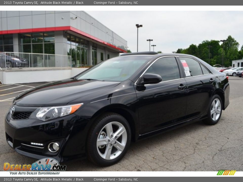2013 Toyota Camry SE Attitude Black Metallic / Black Photo #1