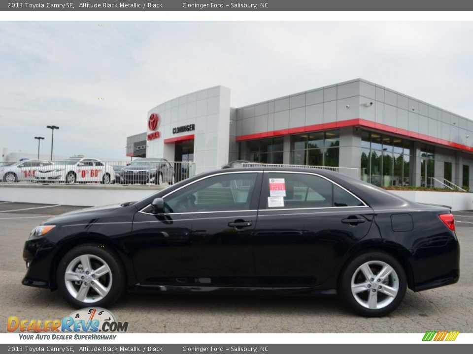 2013 Toyota Camry SE Attitude Black Metallic / Black Photo #2
