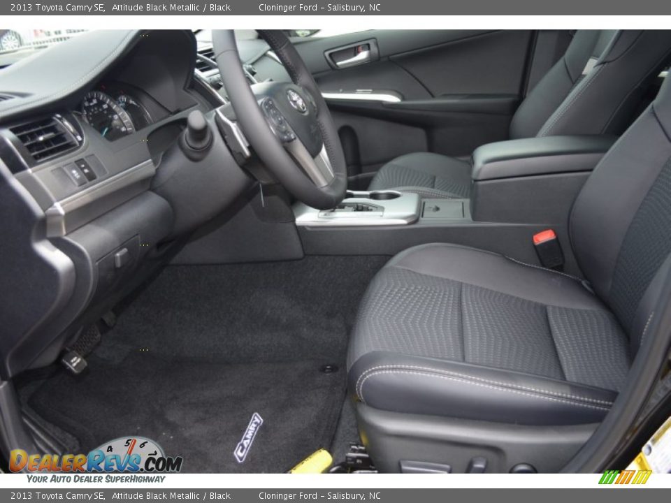 2013 Toyota Camry SE Attitude Black Metallic / Black Photo #5