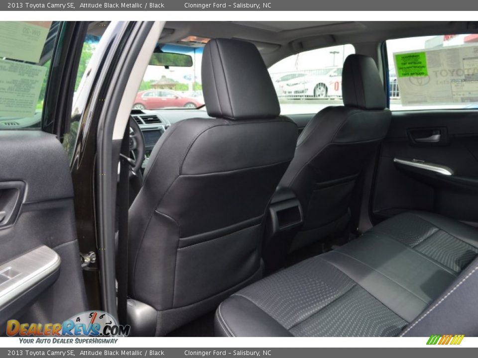 2013 Toyota Camry SE Attitude Black Metallic / Black Photo #7