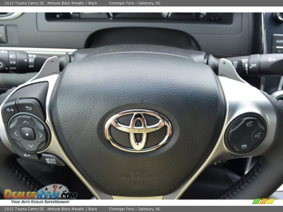 2013 Toyota Camry SE Attitude Black Metallic / Black Photo #15