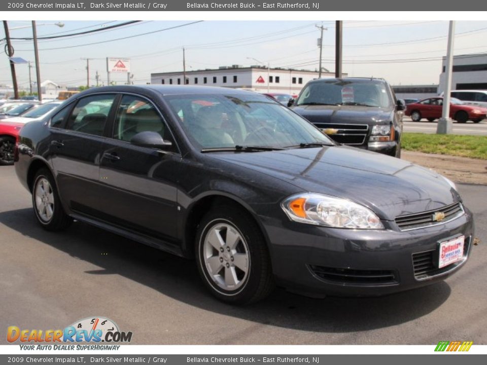 2009 Chevrolet Impala LT Dark Silver Metallic / Gray Photo #3