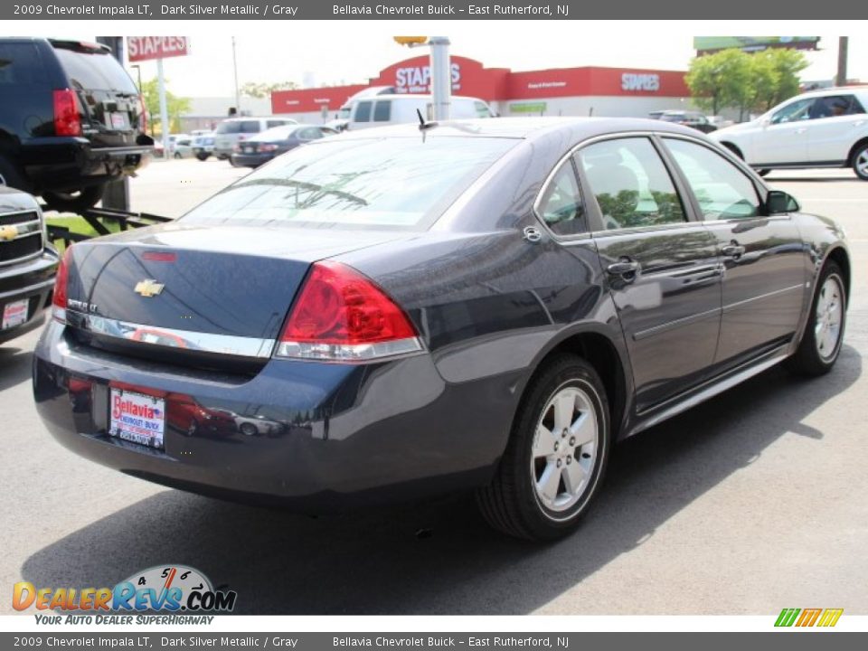 2009 Chevrolet Impala LT Dark Silver Metallic / Gray Photo #4