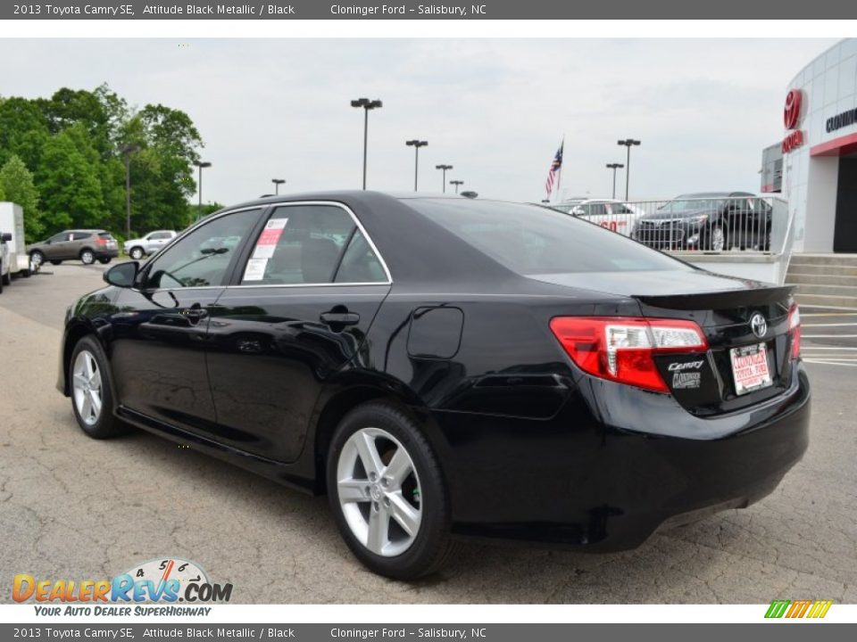 2013 Toyota Camry SE Attitude Black Metallic / Black Photo #22
