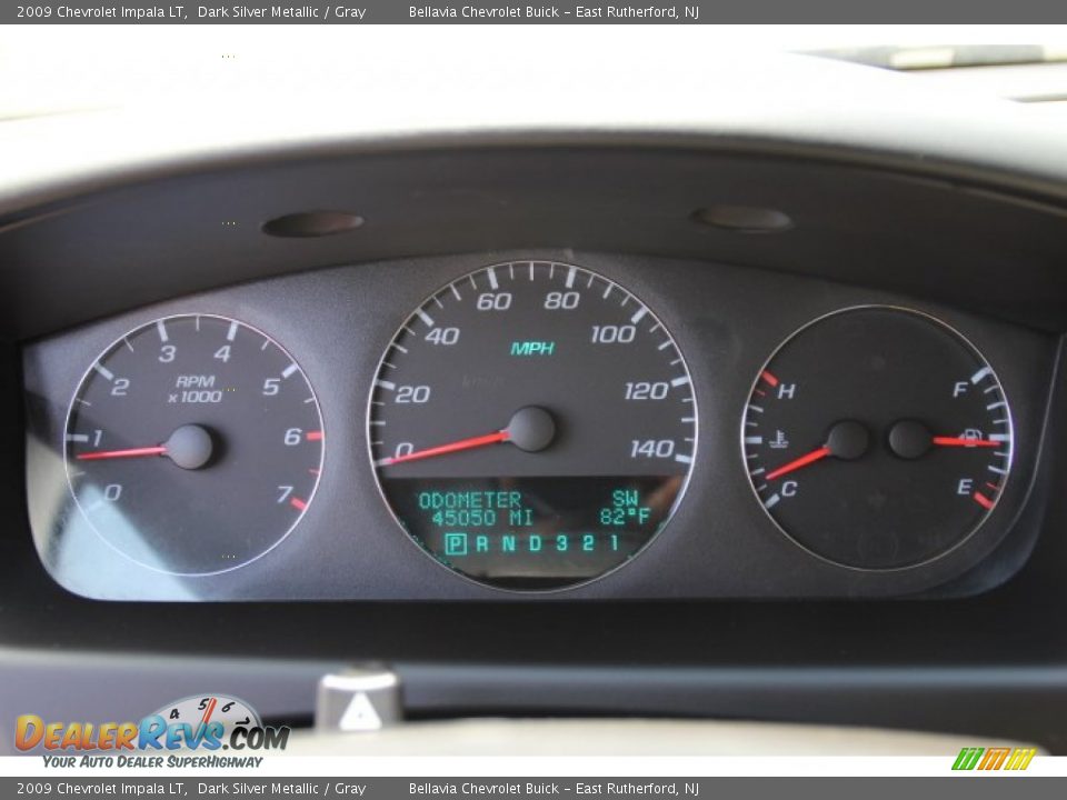 2009 Chevrolet Impala LT Dark Silver Metallic / Gray Photo #8