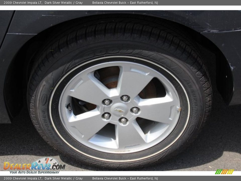 2009 Chevrolet Impala LT Dark Silver Metallic / Gray Photo #11