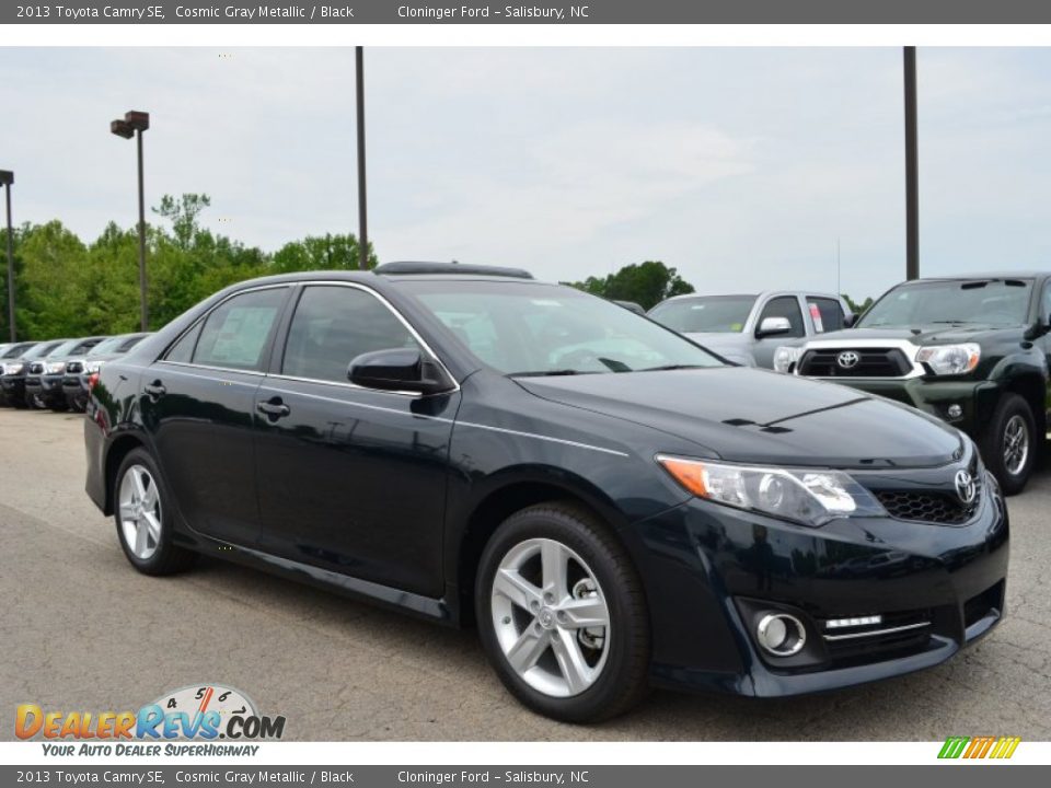 2013 Toyota Camry SE Cosmic Gray Metallic / Black Photo #3