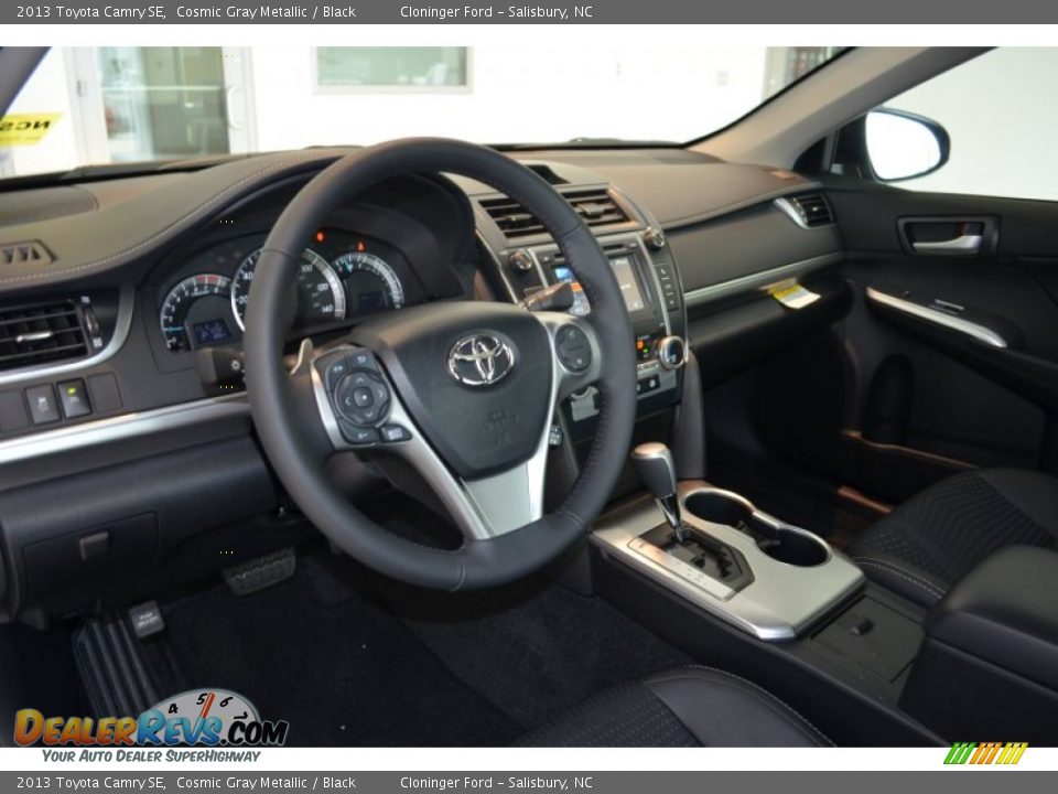 2013 Toyota Camry SE Cosmic Gray Metallic / Black Photo #5