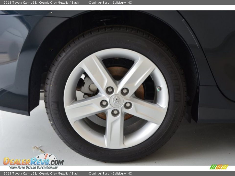 2013 Toyota Camry SE Cosmic Gray Metallic / Black Photo #8