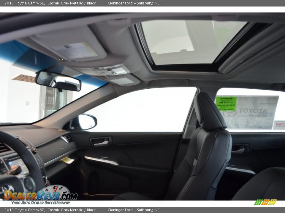 2013 Toyota Camry SE Cosmic Gray Metallic / Black Photo #10
