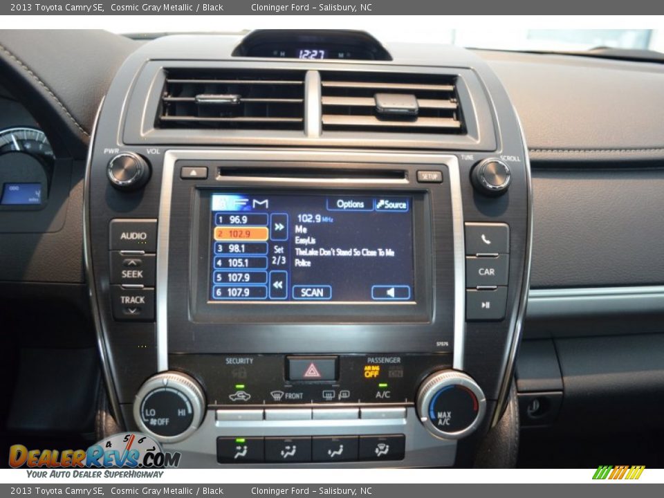 2013 Toyota Camry SE Cosmic Gray Metallic / Black Photo #11