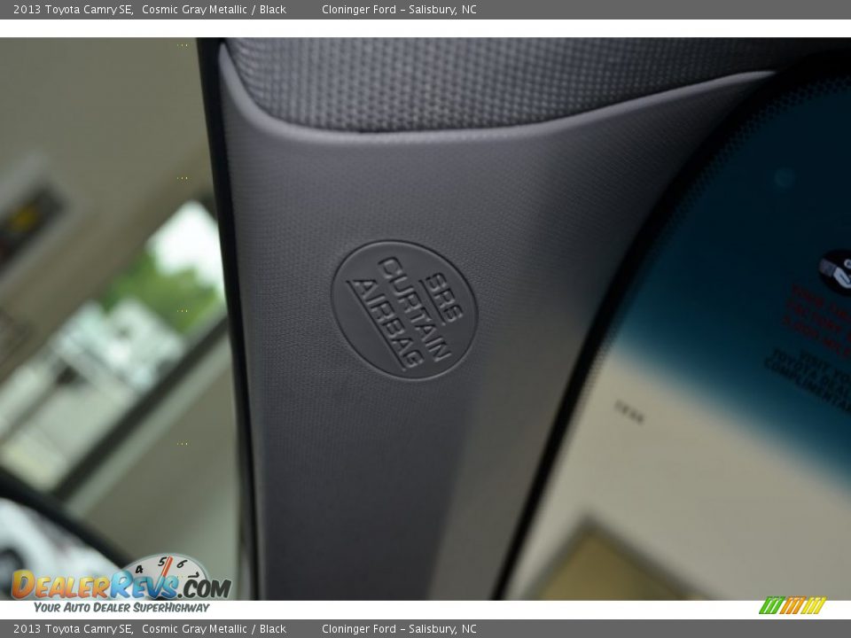 2013 Toyota Camry SE Cosmic Gray Metallic / Black Photo #19