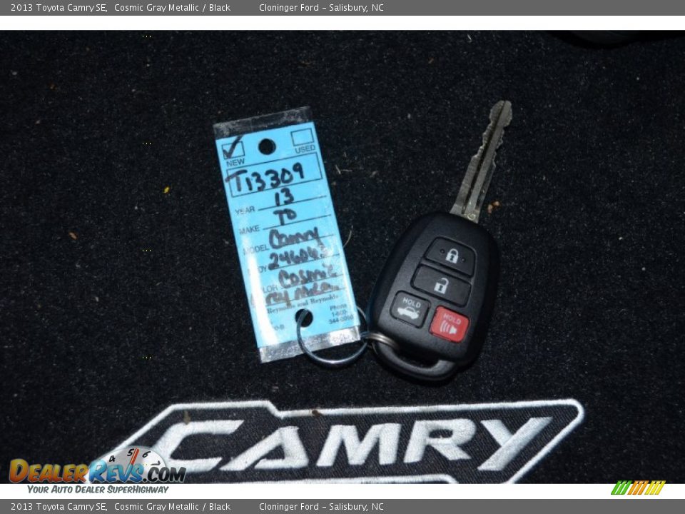 2013 Toyota Camry SE Cosmic Gray Metallic / Black Photo #20