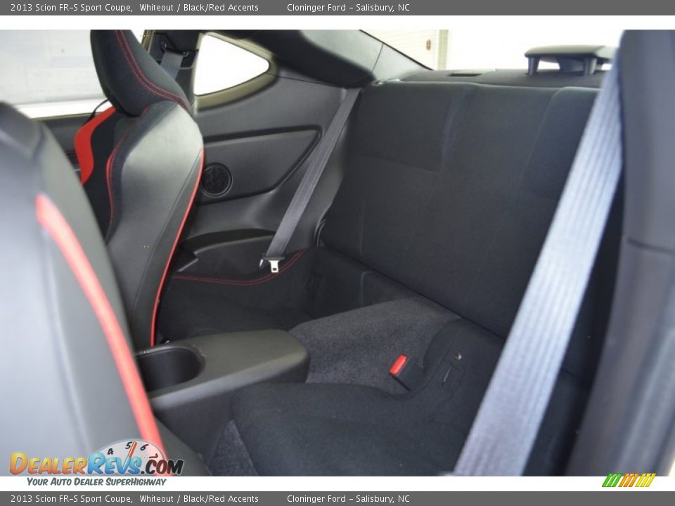2013 Scion FR-S Sport Coupe Whiteout / Black/Red Accents Photo #7