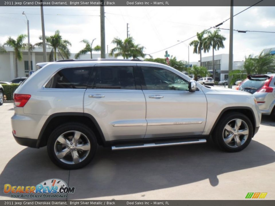 Bright Silver Metallic 2011 Jeep Grand Cherokee Overland Photo #6
