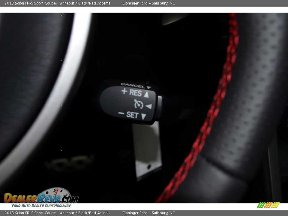 2013 Scion FR-S Sport Coupe Whiteout / Black/Red Accents Photo #14