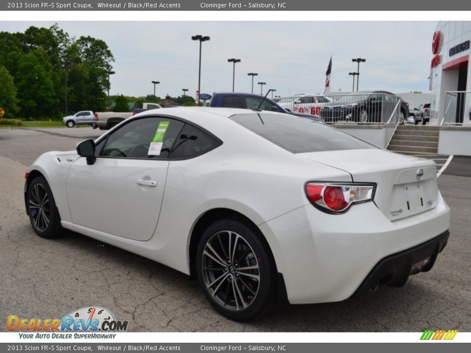 2013 Scion FR-S Sport Coupe Whiteout / Black/Red Accents Photo #18