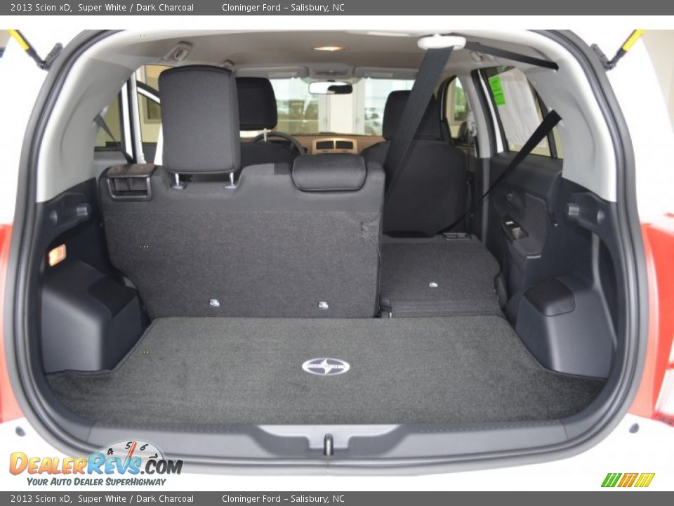 2013 Scion xD Super White / Dark Charcoal Photo #7