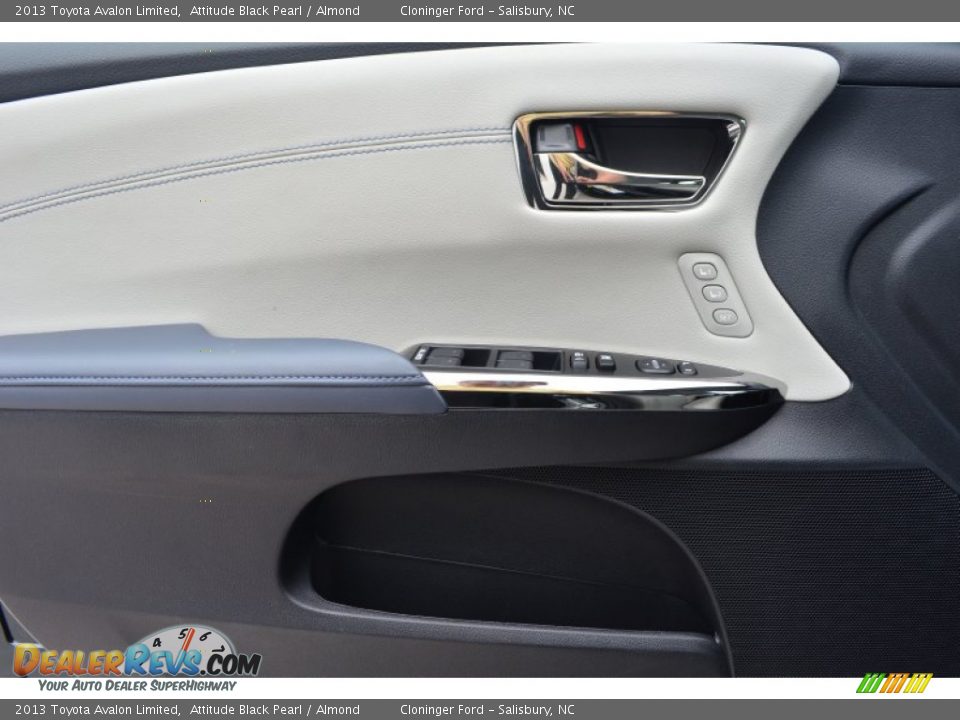 2013 Toyota Avalon Limited Attitude Black Pearl / Almond Photo #4