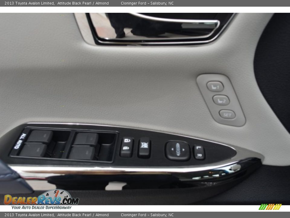 2013 Toyota Avalon Limited Attitude Black Pearl / Almond Photo #5