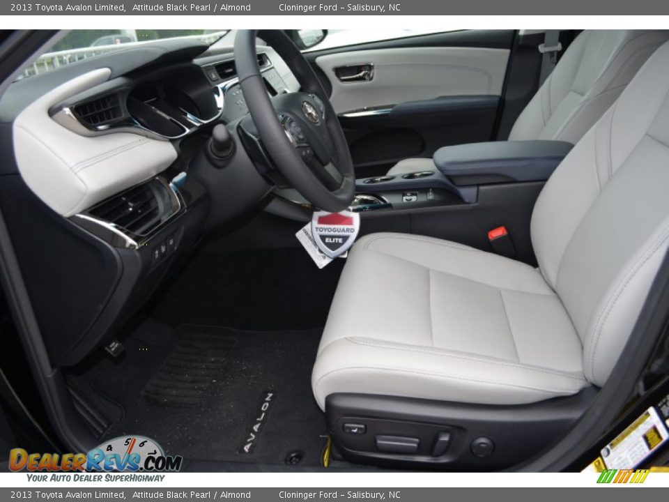 2013 Toyota Avalon Limited Attitude Black Pearl / Almond Photo #6