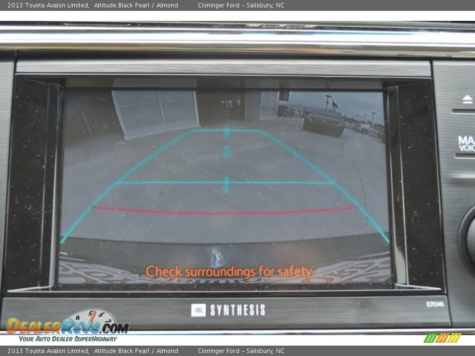 2013 Toyota Avalon Limited Attitude Black Pearl / Almond Photo #17
