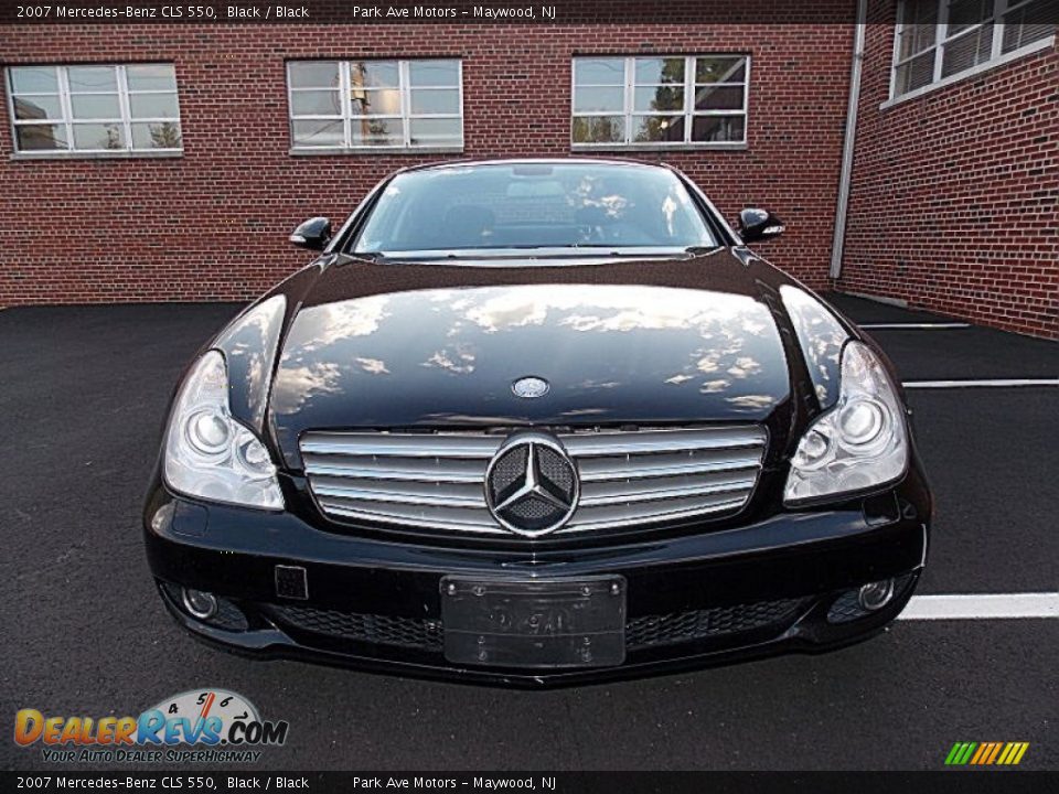 2007 Mercedes-Benz CLS 550 Black / Black Photo #8