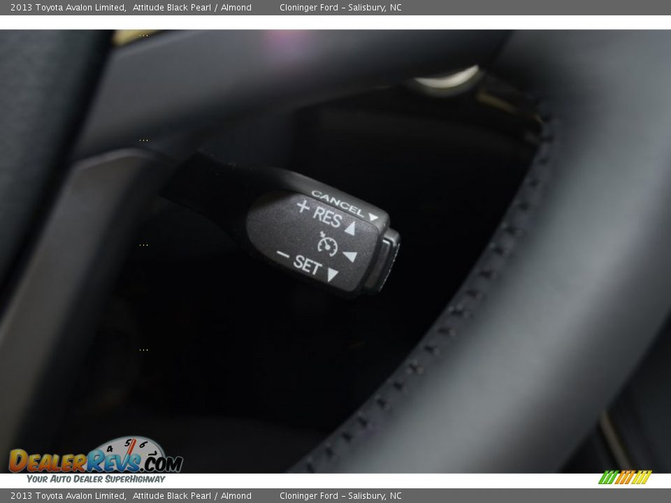 2013 Toyota Avalon Limited Attitude Black Pearl / Almond Photo #23