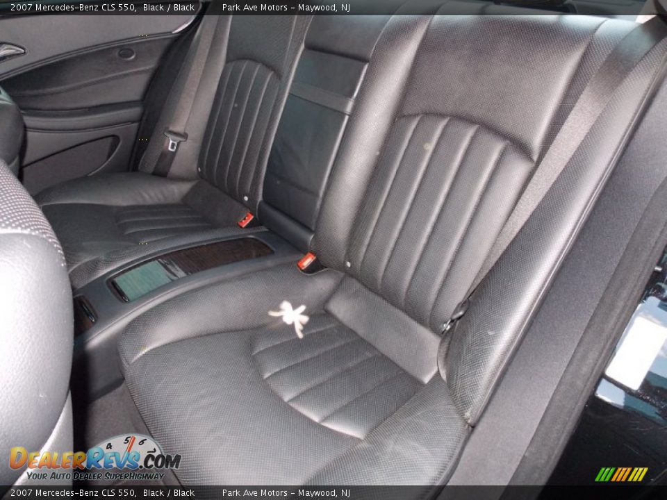 Rear Seat of 2007 Mercedes-Benz CLS 550 Photo #15