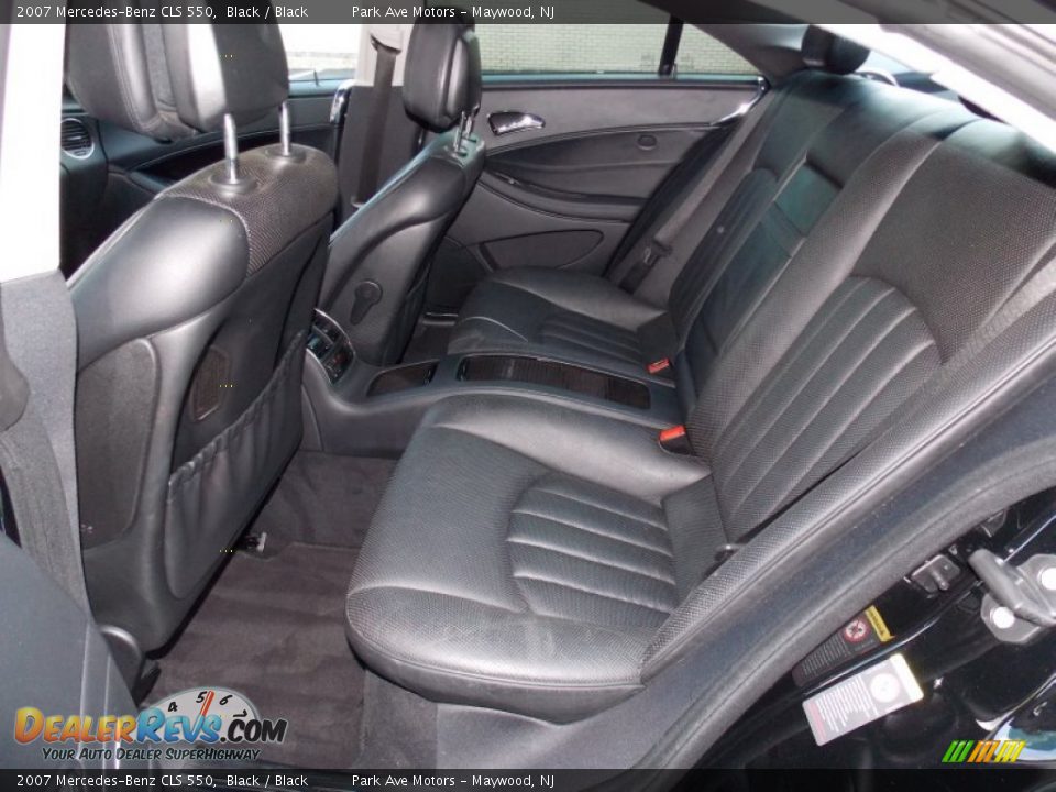 Rear Seat of 2007 Mercedes-Benz CLS 550 Photo #16