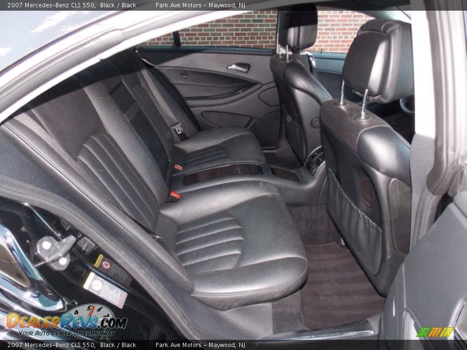 Rear Seat of 2007 Mercedes-Benz CLS 550 Photo #23