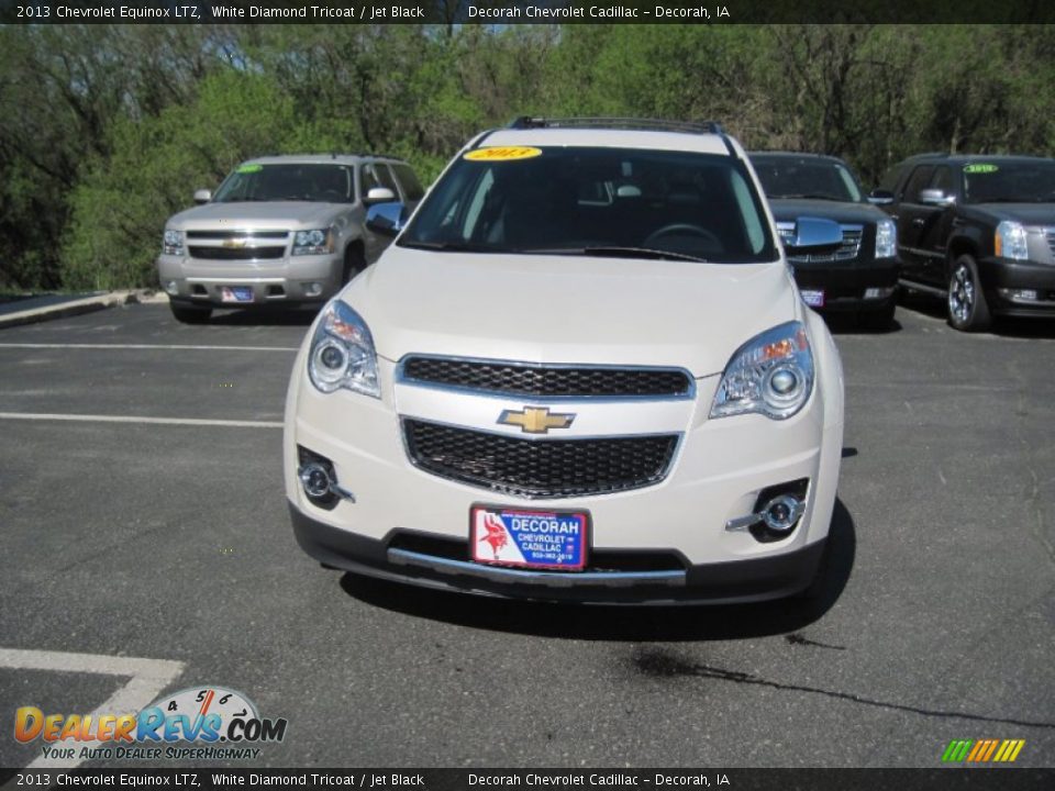 2013 Chevrolet Equinox LTZ White Diamond Tricoat / Jet Black Photo #2