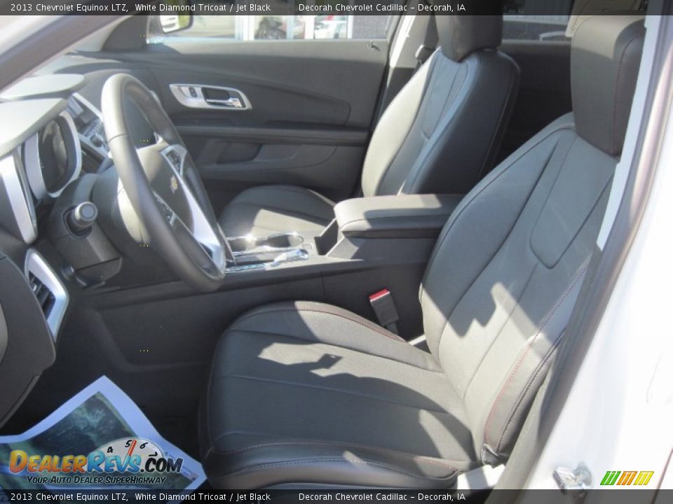 2013 Chevrolet Equinox LTZ White Diamond Tricoat / Jet Black Photo #6