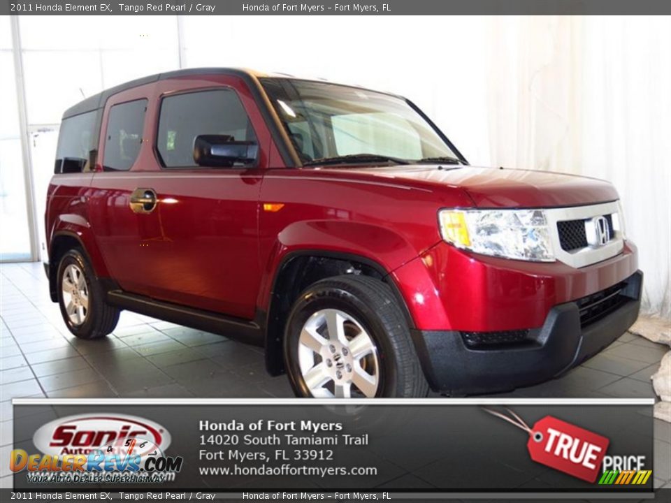 2011 Honda Element EX Tango Red Pearl / Gray Photo #1