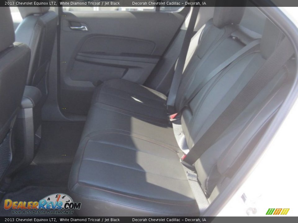 2013 Chevrolet Equinox LTZ White Diamond Tricoat / Jet Black Photo #7