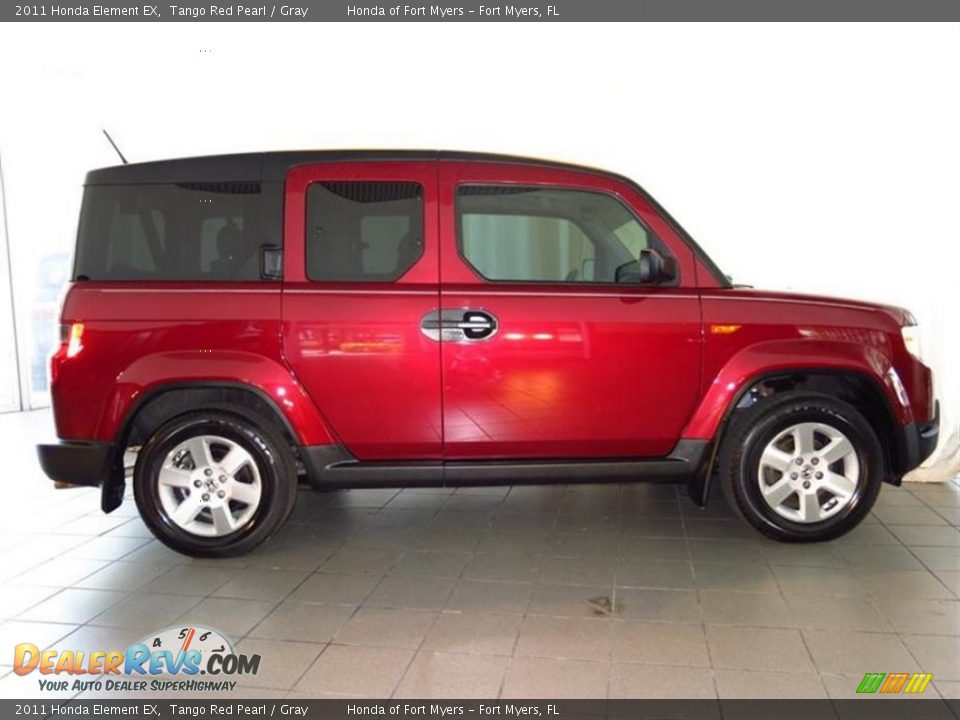 2011 Honda Element EX Tango Red Pearl / Gray Photo #2