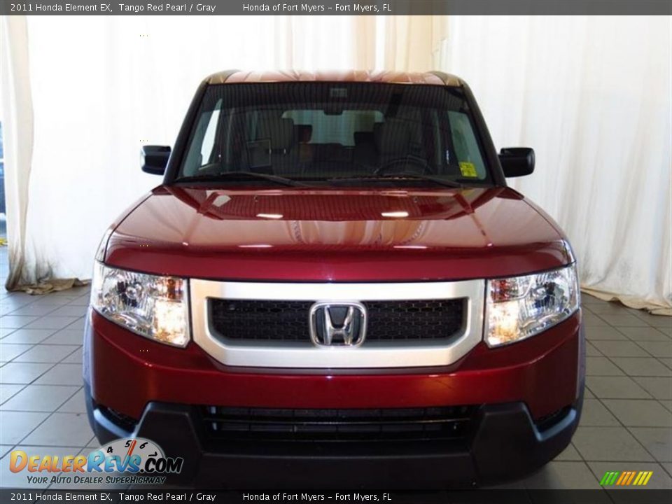 2011 Honda Element EX Tango Red Pearl / Gray Photo #4