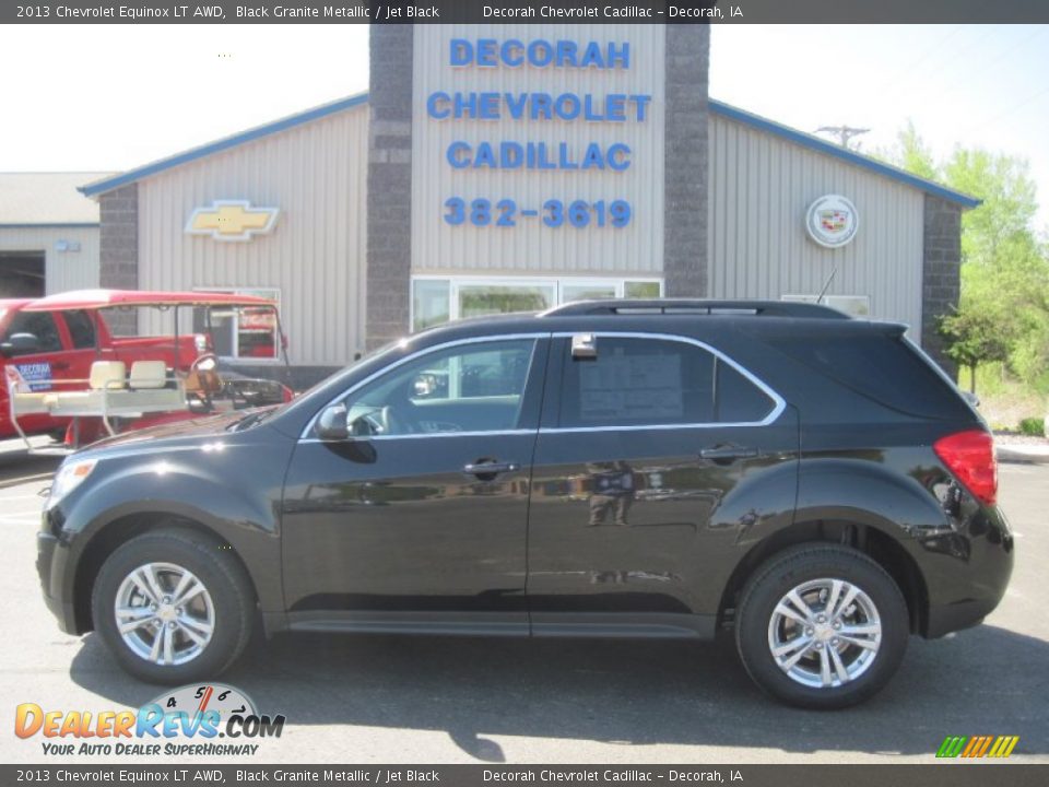 2013 Chevrolet Equinox LT AWD Black Granite Metallic / Jet Black Photo #1