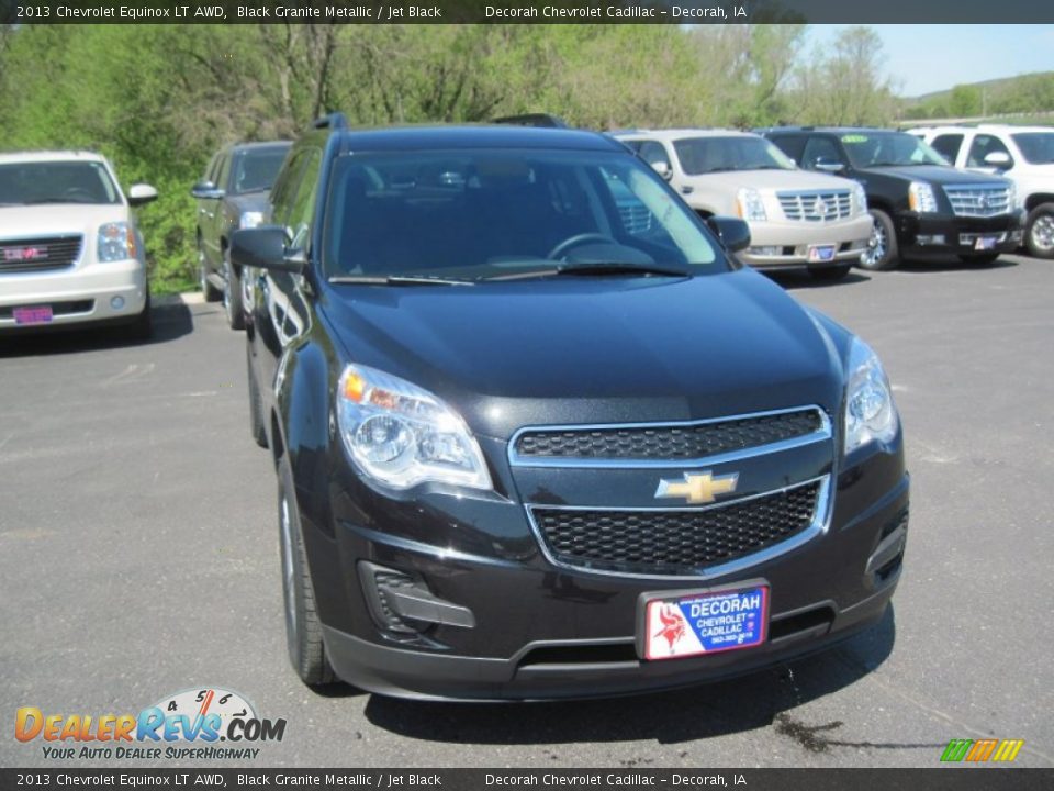 2013 Chevrolet Equinox LT AWD Black Granite Metallic / Jet Black Photo #2