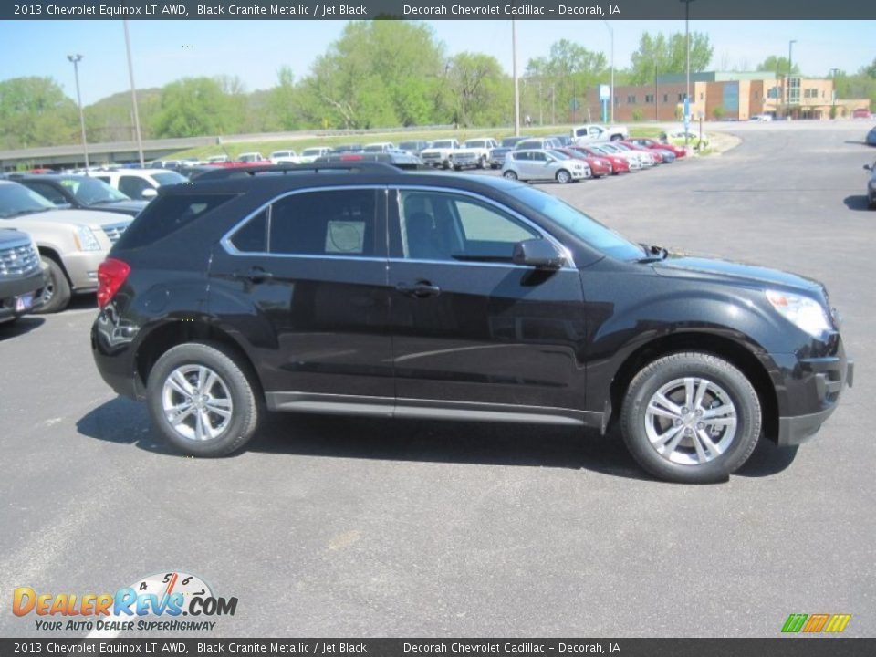 2013 Chevrolet Equinox LT AWD Black Granite Metallic / Jet Black Photo #3