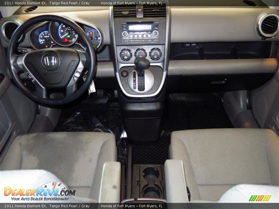 2011 Honda Element EX Tango Red Pearl / Gray Photo #9