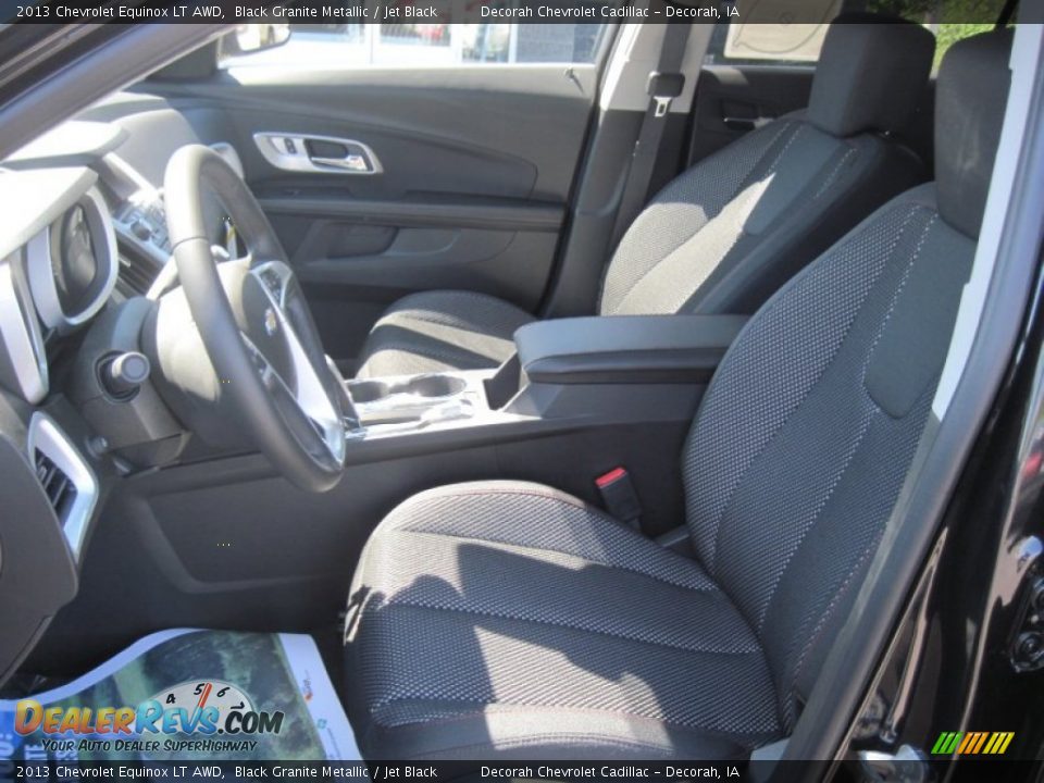 2013 Chevrolet Equinox LT AWD Black Granite Metallic / Jet Black Photo #6