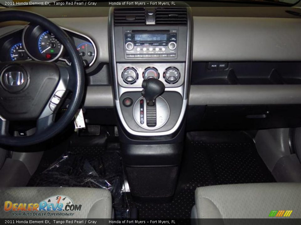 2011 Honda Element EX Tango Red Pearl / Gray Photo #11
