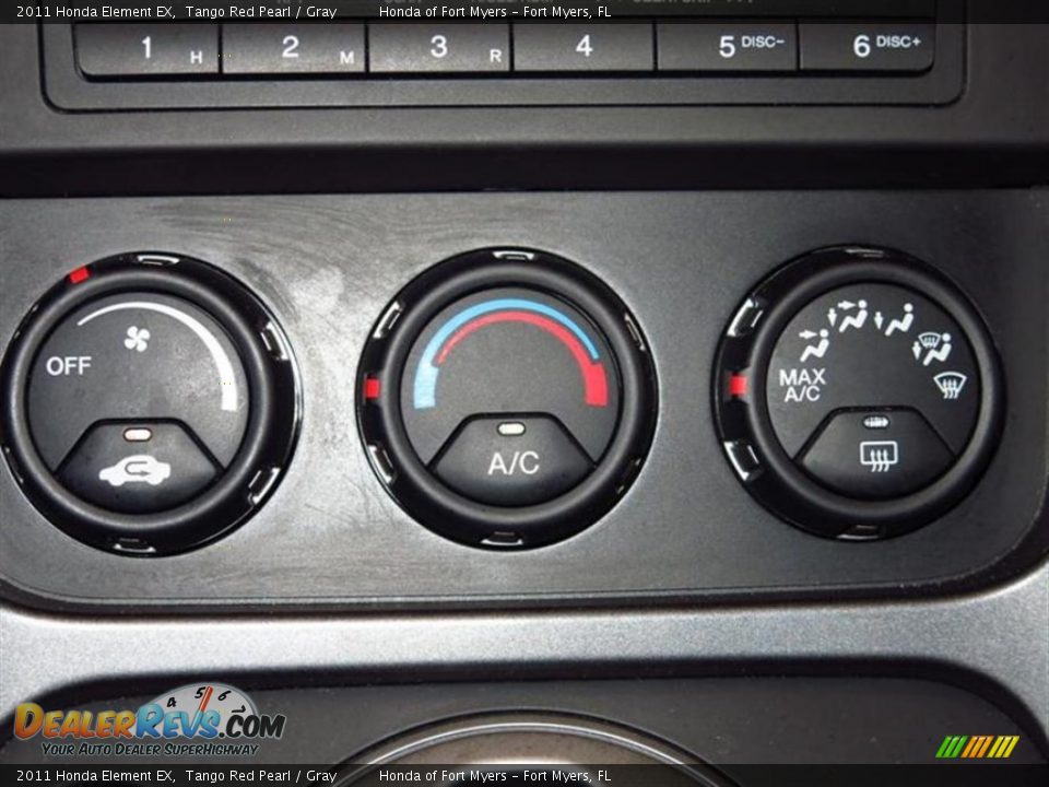 2011 Honda Element EX Tango Red Pearl / Gray Photo #18