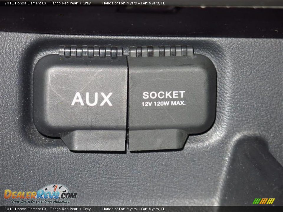 2011 Honda Element EX Tango Red Pearl / Gray Photo #20