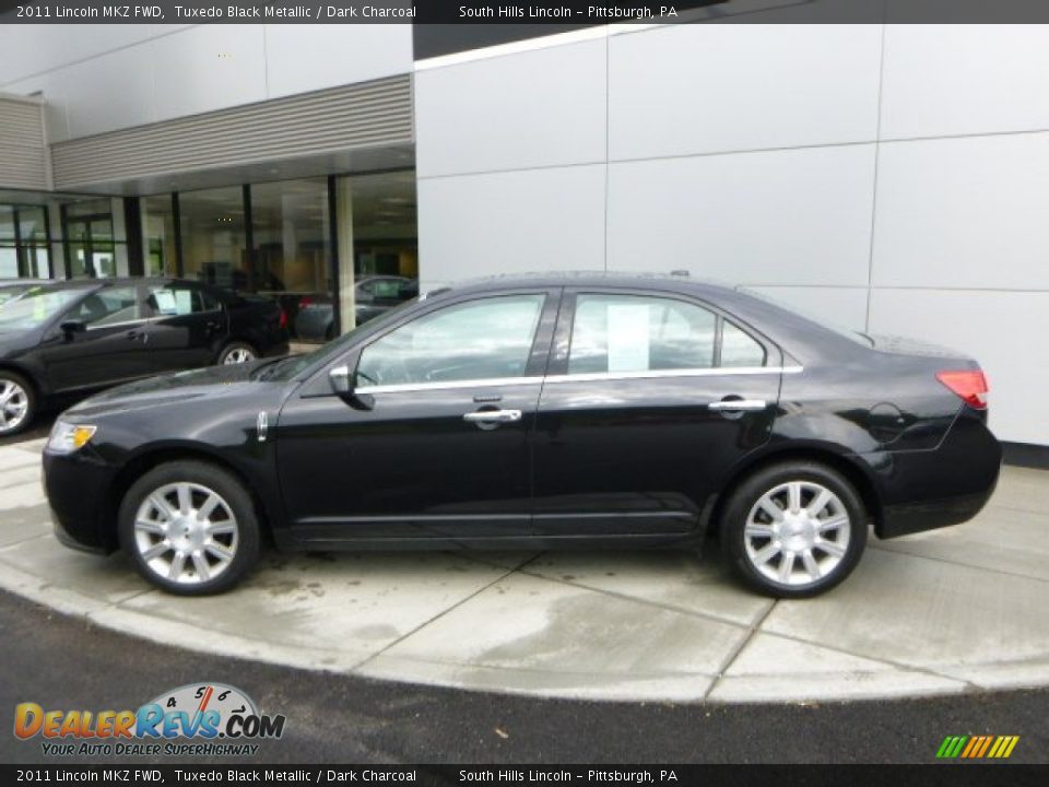 2011 Lincoln MKZ FWD Tuxedo Black Metallic / Dark Charcoal Photo #2